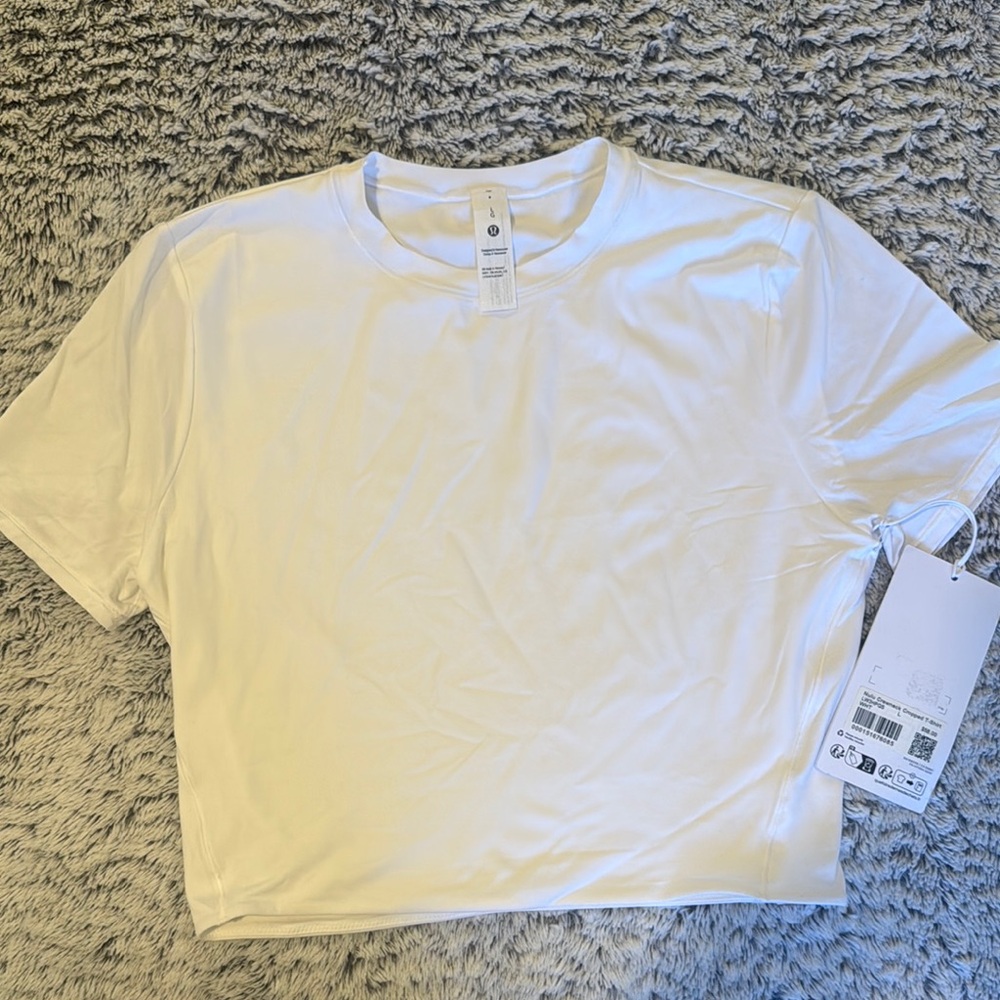 Lululemon Buttery Soft White Tee SZ L